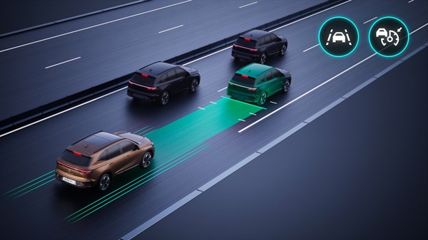 Renault Koleos - active driver assist