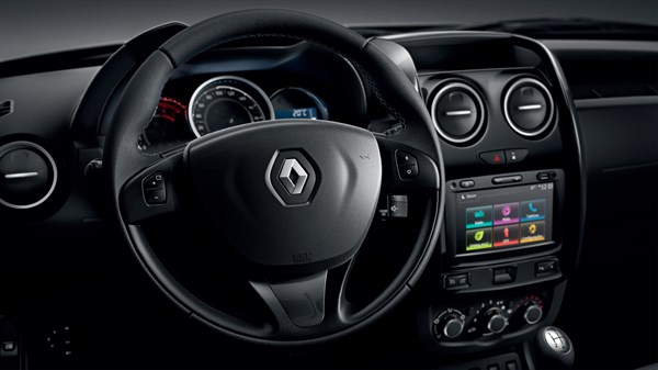 Renault Duster Oroch ergonomic steering wheel