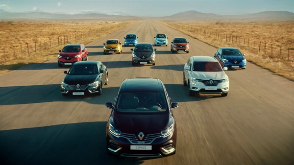 Renault Brand - Campagne La vie est faite d'opportunités - Nouvelle gamme Renault
