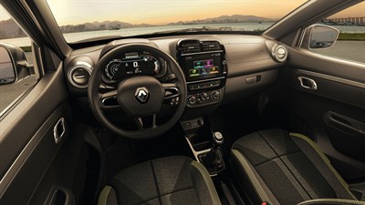 Kwid- Renault interior