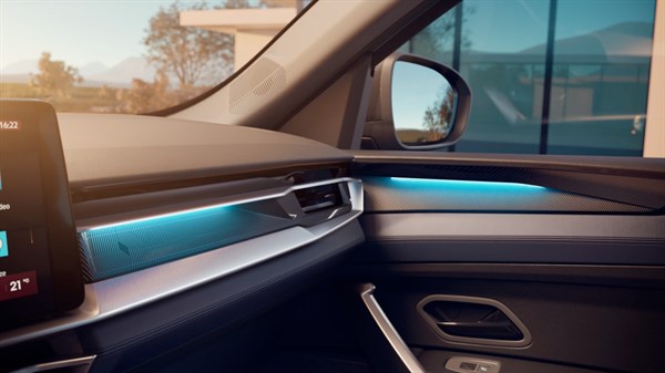 48 ambient light colours - Renault Boreal