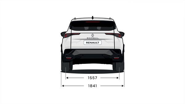 dimensions Renault Boreal
