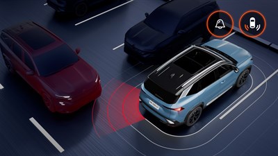 rear cross traffic alert - Renault Boreal