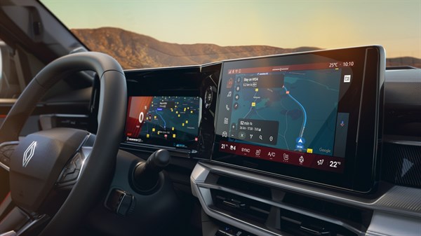Renault Boreal full hybrid E-Tech - Google maps