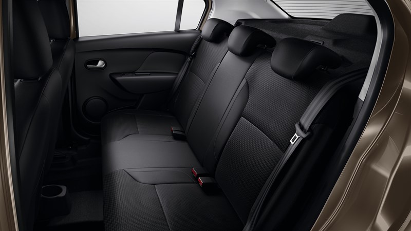 Renault Logan - Interior Rear bench view