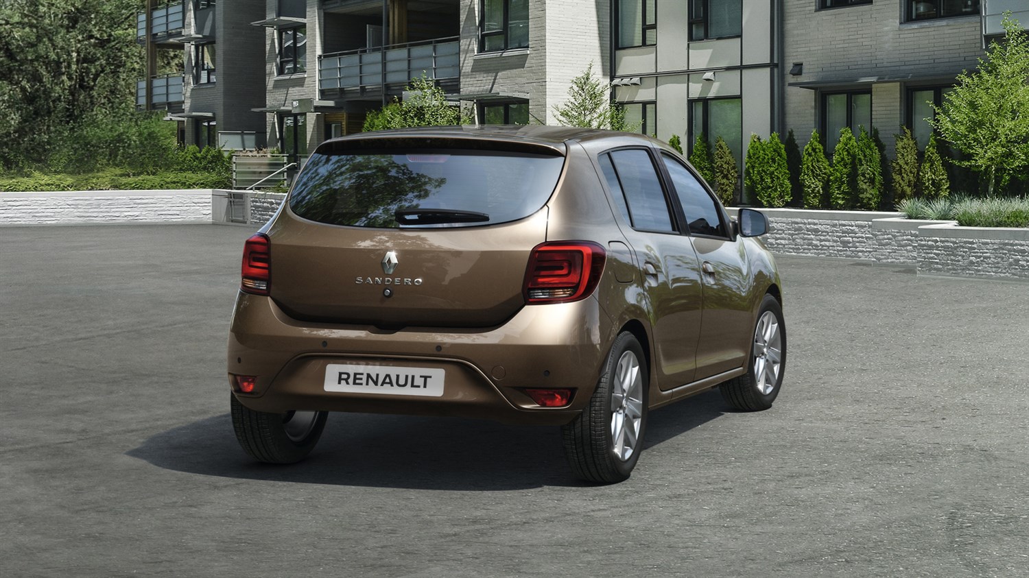 Renault SANDERO - vue arrière du véhicule